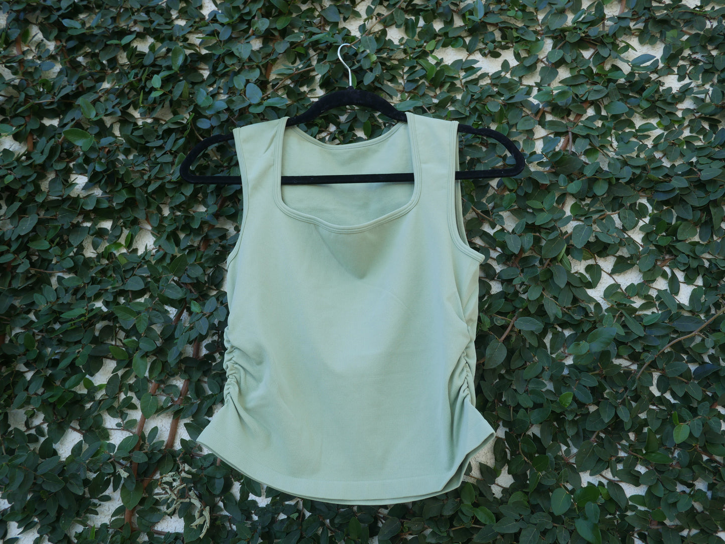 OQQ Tank in Sage Green, Size L