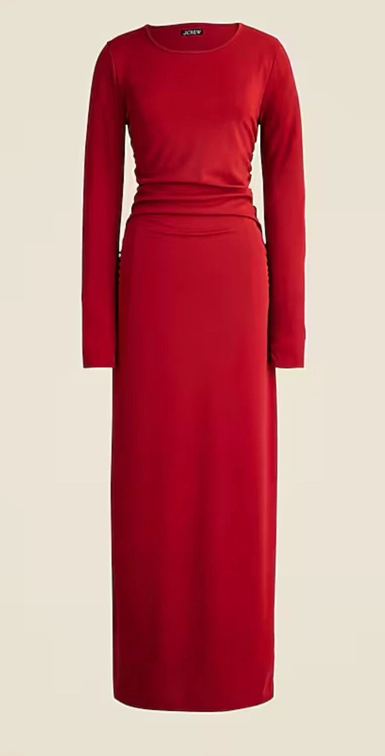 J. Crew Cranberry Dress, Size L