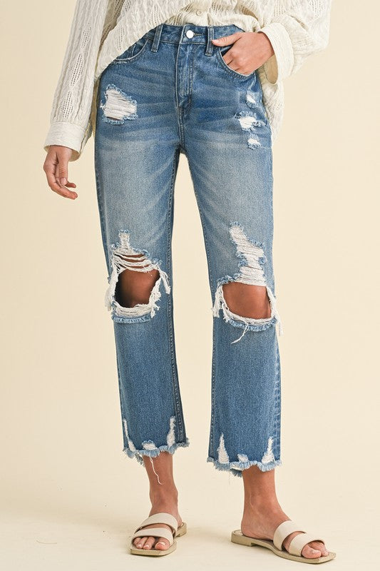 The Pam Distressed Jeans