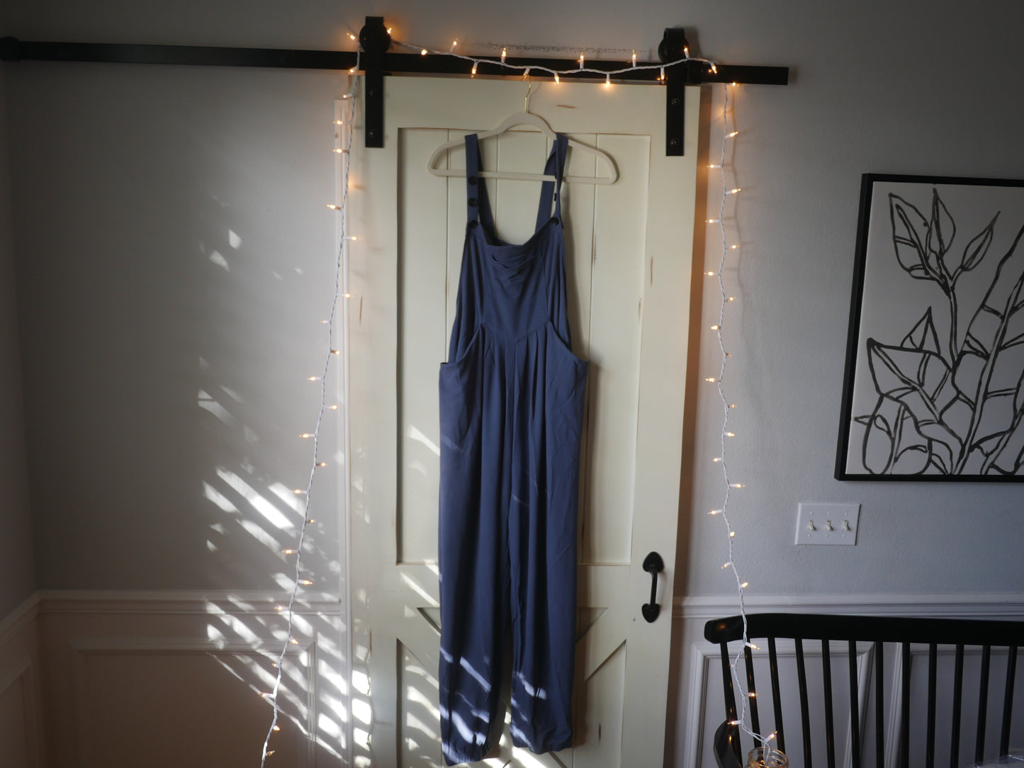 Halara Jogger Jumpsuit in Blue - XL Tall