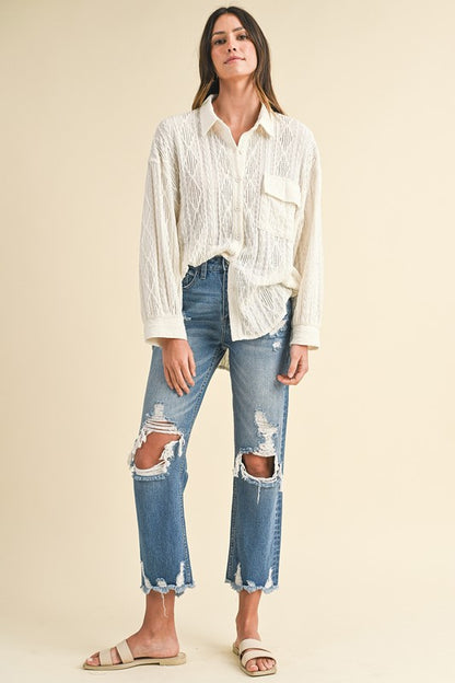 The Pam Distressed Jeans