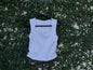 OQQ Tank in White, Size L