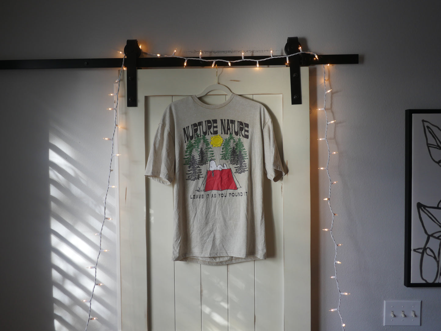 Peanuts Tee, Size S