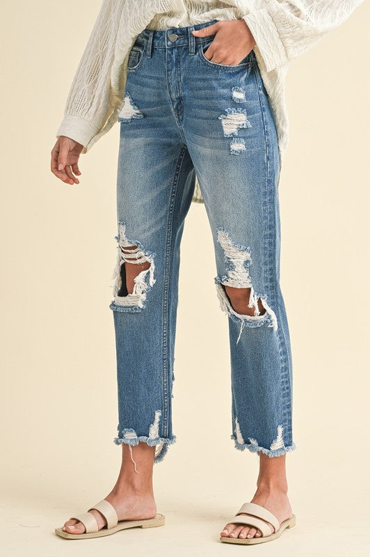 The Pam Distressed Jeans